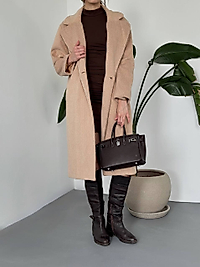 Uzun Kaşmir Palto 7 CİHAN