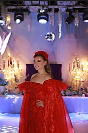 7 CİHAN Kırmızı Özel Tasarım Çıkış Kıyafeti
