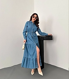 Denim Elbise 7 CİHAN