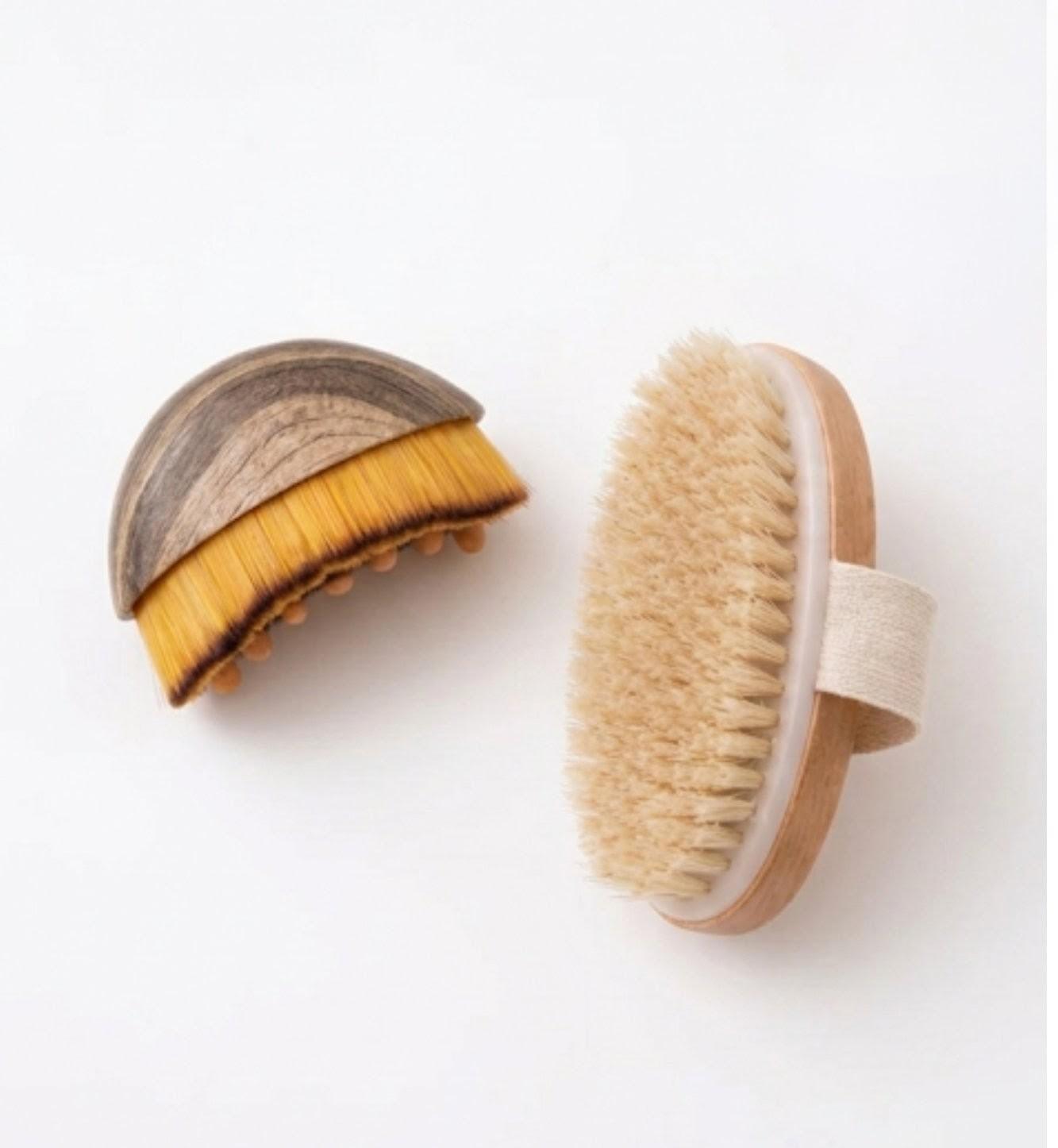 Ergonomik Lenf Drenaj Masaj ve Yüz Temizleme Fırçası