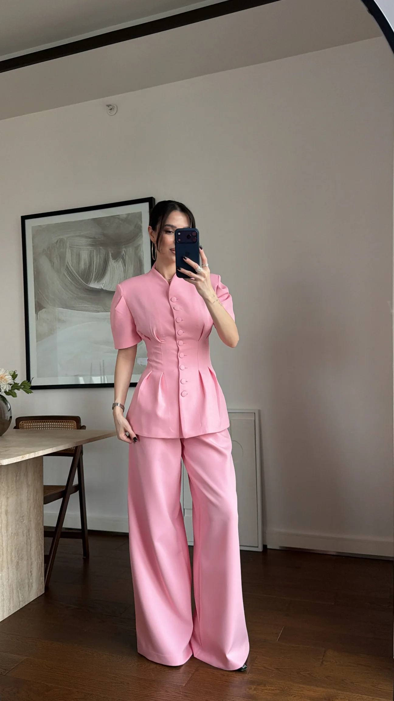 7 Cihan Lüks Pembe Takım